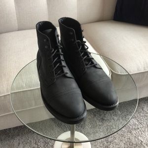 New Matte Black Thursday Boot Captains (M 8.5)